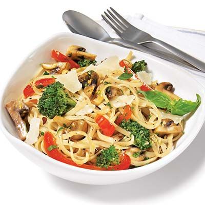 Our Recipes - Linguine primavera | Marché Bonichoix