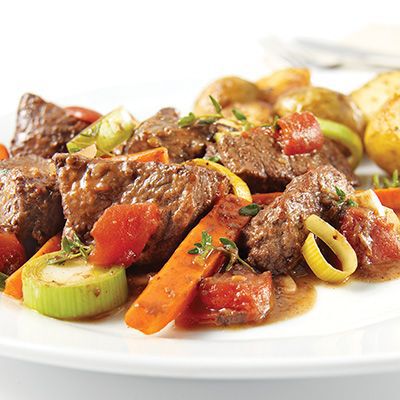 Our Recipes - Beef stew with thyme | Marché Bonichoix