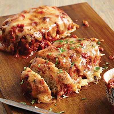 Our Recipes - Chicken Parmesan Meatloaf | Marché Bonichoix