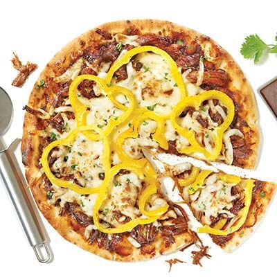 Our Recipes - Pulled pork pizza | Marché Bonichoix