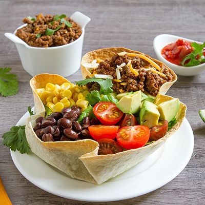 Our Recipes - Mexican salad in a bowl | Marché Bonichoix