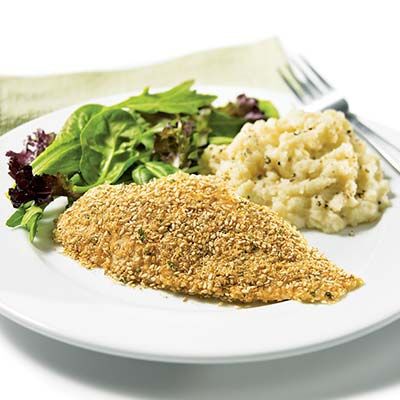 Our Recipes - Sole Dijonnaise with cauliflower purée | Marché Bonichoix