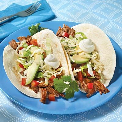 Our Recipes - Pulled beef tortillas | Marché Bonichoix