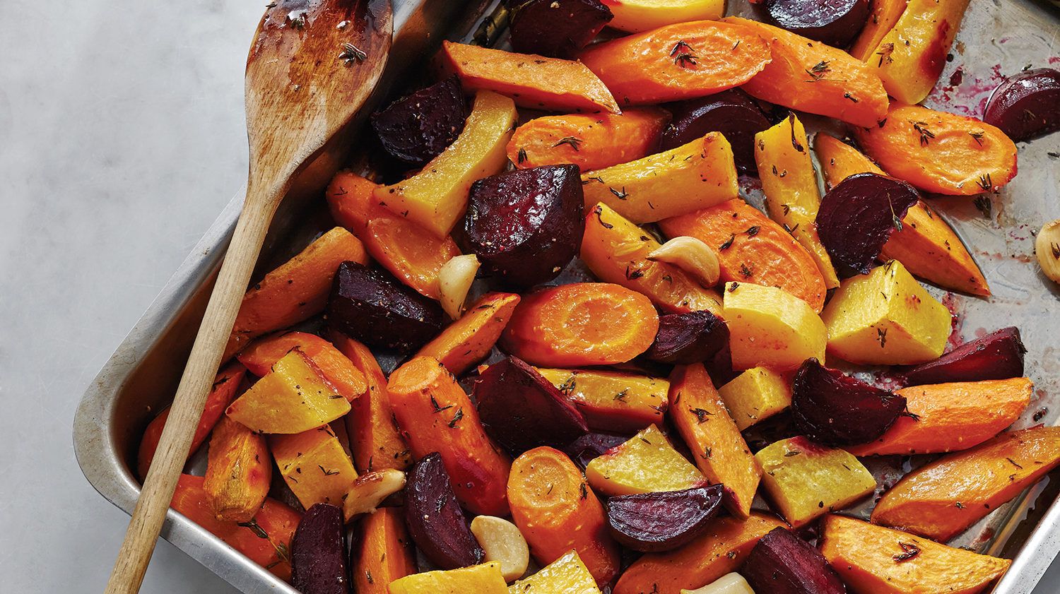 Légumes-racines rôtis au miel | Marché Bonichoix