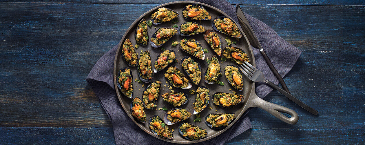 Our Recipes - Mussels and persillade | Marché Bonichoix