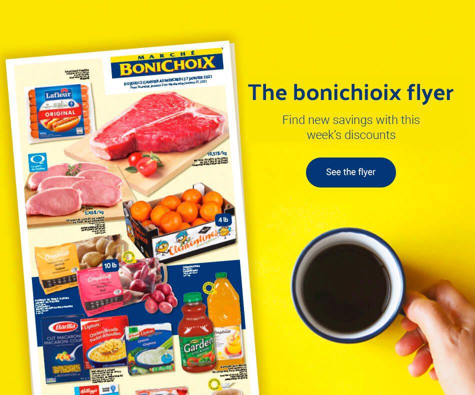 The bonichioix flyer