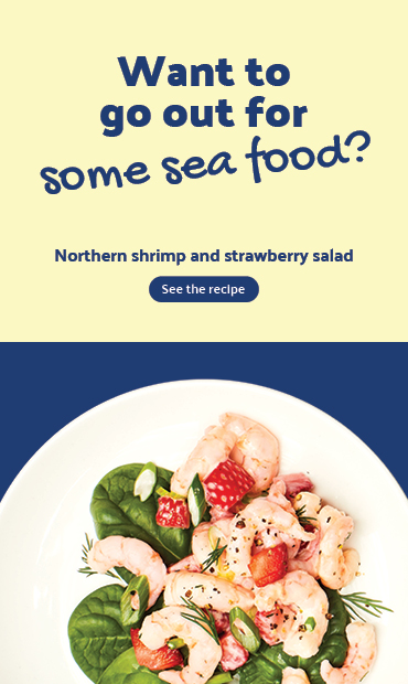 Northern Shrimp and Strawberry Salad