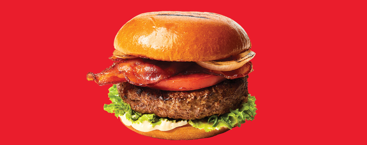 Our Recipes - Classic burger with grilled onions | Marché Bonichoix