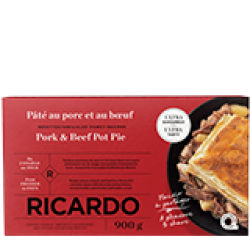 Ricardo Pork & beef Pot Pie 