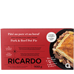 Ricardo Pork & beef Pot Pie 