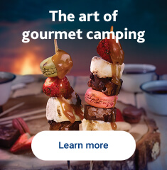 The art of gourmet camping