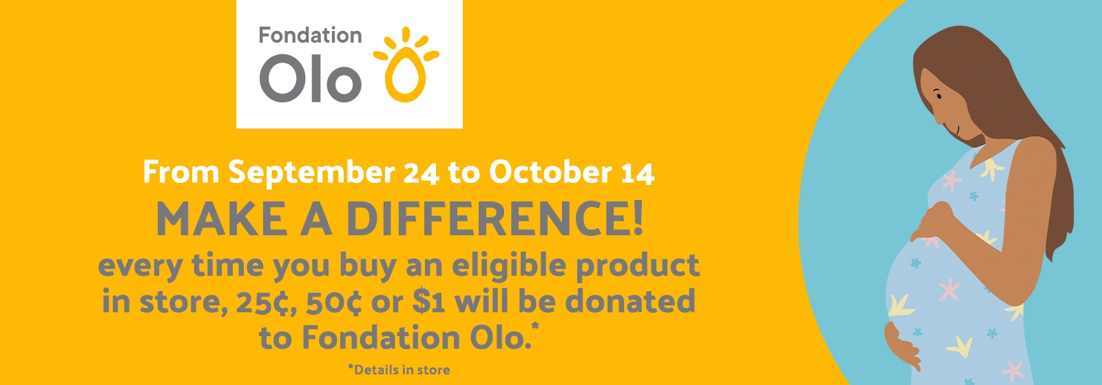 Fondation olo. Make a difference.
