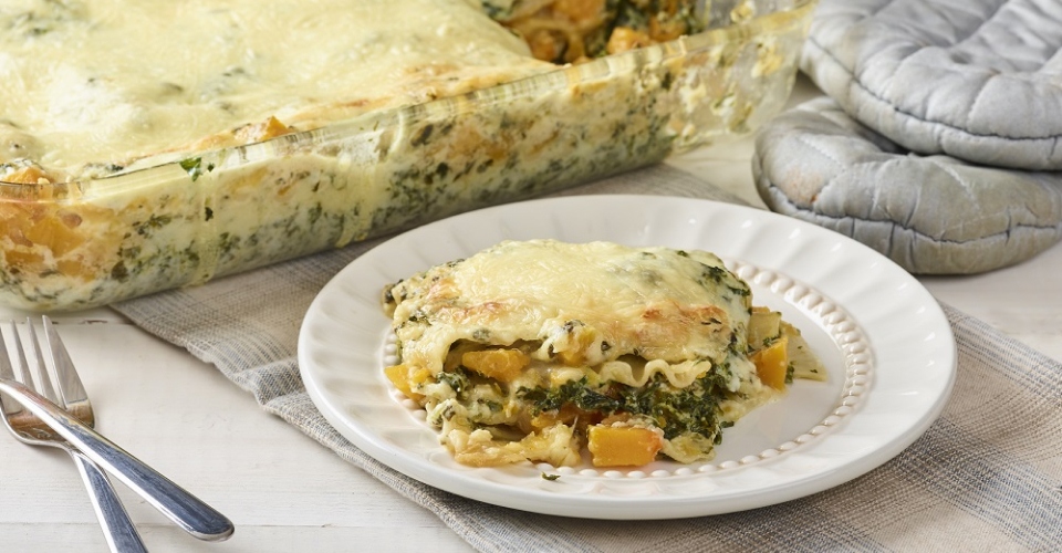 Savory Spinach and Butternut Squash Vegetarian Lasagna Recipe | Wholesome Comfort Food Delight