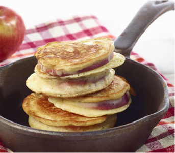 Pomme-crêpes (crêpe aux pommes)