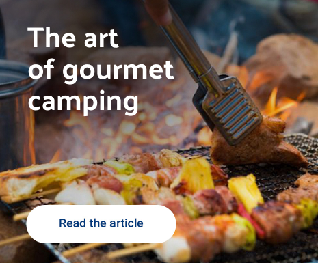 The art of gourmet camping.