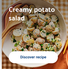 Creamy potato salad
