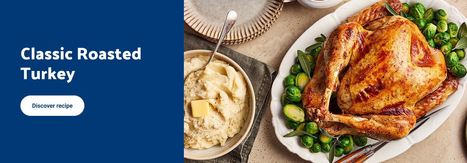 Classic roasted turkey