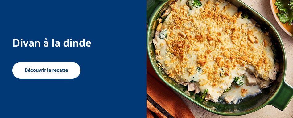 Divan à la dinde