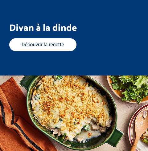 Divan à la dinde