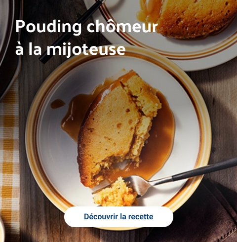 Pouding chômeur à la mijoteuse