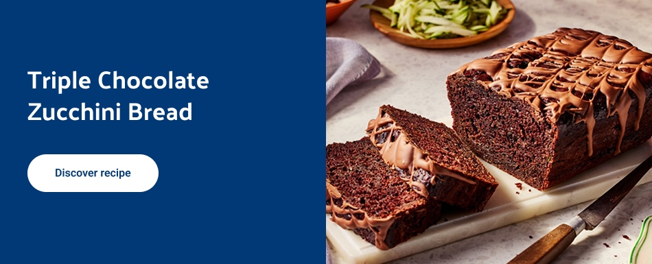 Triple Chocolate Zucchini Bread