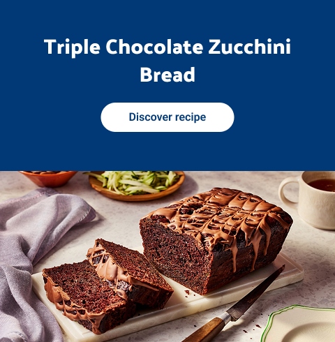 Triple Chocolate Zucchini Bread