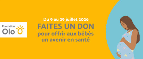 Fondation olo. Faites un don.