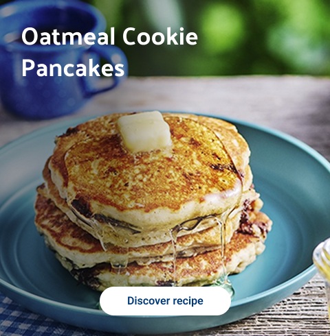 Oatmeal Cookie Pancakes